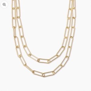 Uncommon James Boss Mode Double Chain Necklace Gold